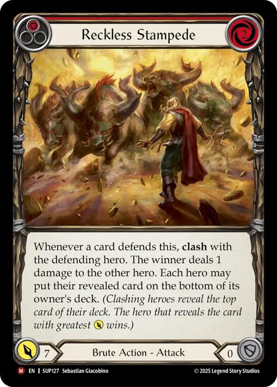 Flesh and Blood TCG: Reckless Stampede card image