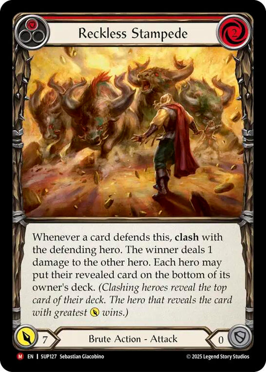 Flesh and Blood TCG: Reckless Stampede card image