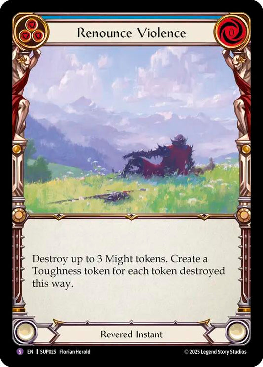 Flesh and Blood TCG: Renounce Violence card image