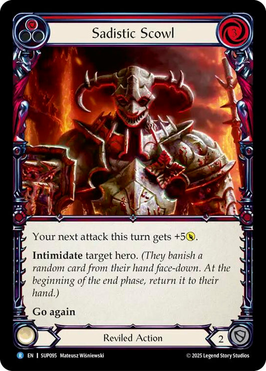 Flesh and Blood TCG: Sadistic Scowl card image