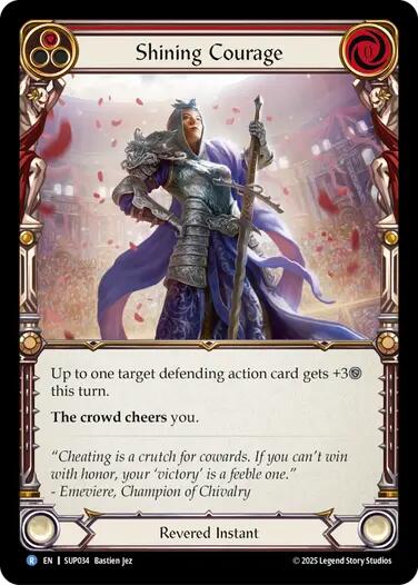Flesh and Blood TCG: Shining Courage card image