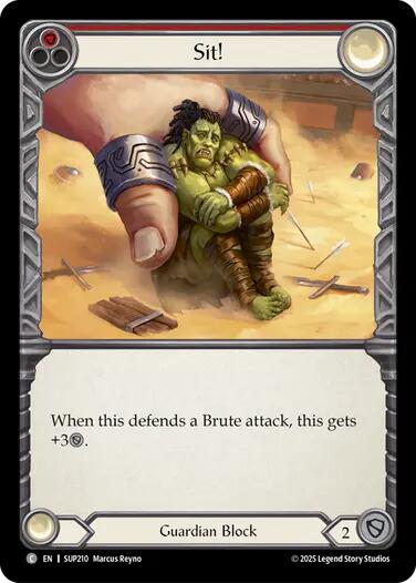 Flesh and Blood TCG: Sit! card image