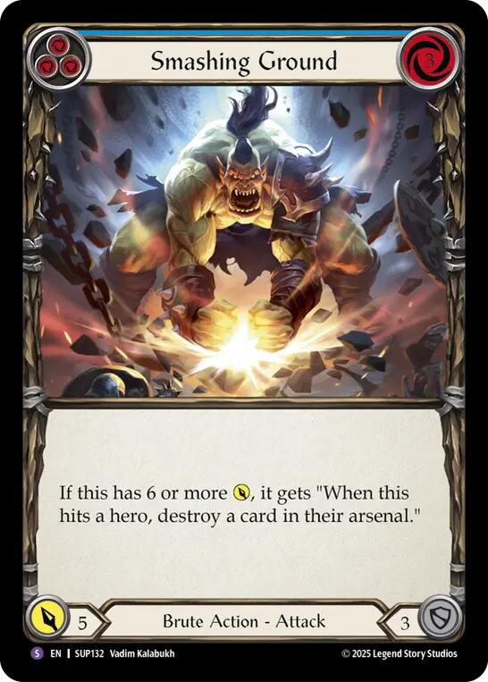 Flesh and Blood TCG: Smashing Ground card image