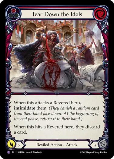 Flesh and Blood TCG: Tear Down the Idols card image