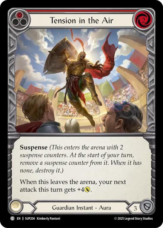 Flesh and Blood TCG: Tension in the Air (Red) card image