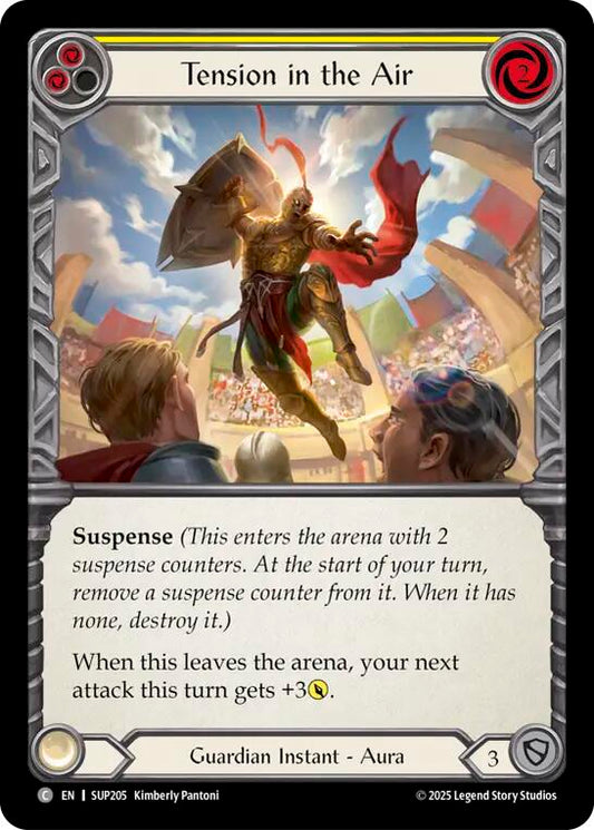 Flesh and Blood TCG: Tension in the Air (Yellow) card image