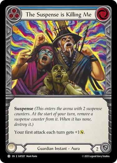 Flesh and Blood TCG: The Suspense is Killing Me card image