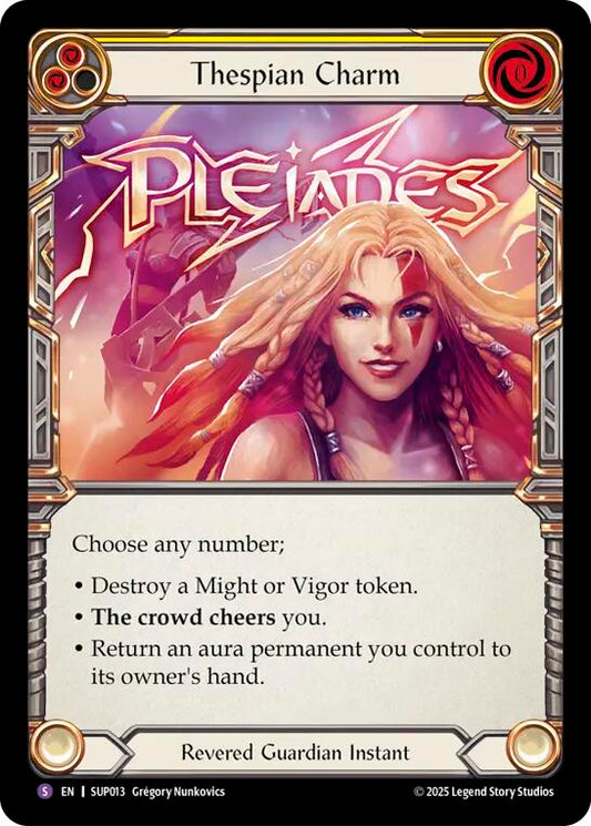 Flesh and Blood TCG: Thespian Charm card image