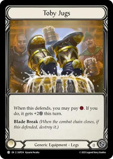 Flesh and Blood TCG: Toby Jugs card image