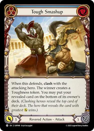 Flesh and Blood TCG: Tough Smashup (Blue) card image