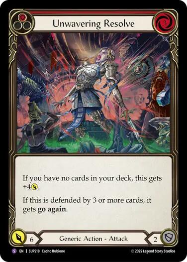 Flesh and Blood TCG: Unwavering Resolve card image