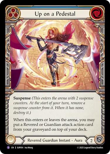 Flesh and Blood TCG: Up on a Pedestal card image