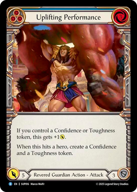 Flesh and Blood TCG: Uplifting Performance card image