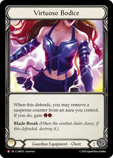 Flesh and Blood TCG: Virtuoso Bodice card image
