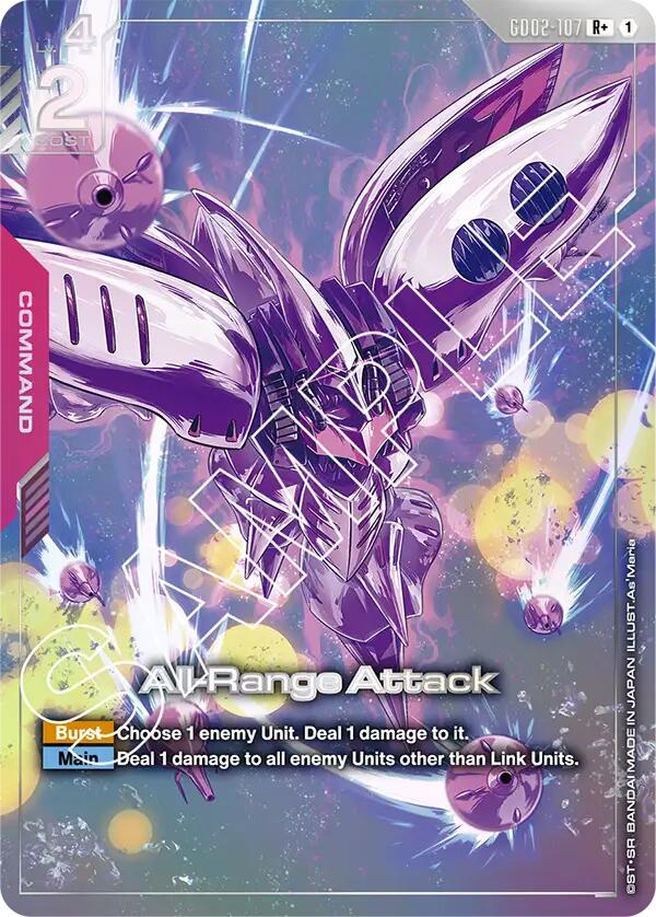 Gundam Card Game: All-Range Attack (R+) card image