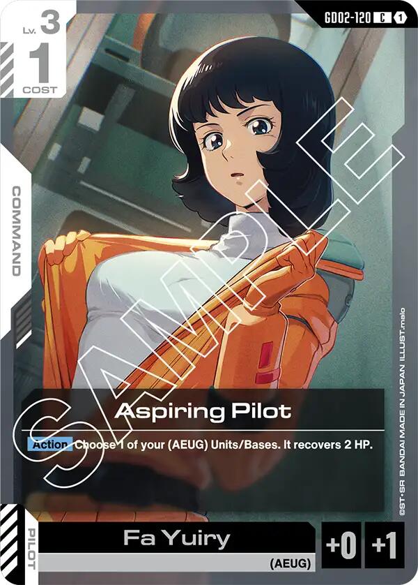 Gundam Card Game: Aspiring Pilot card image