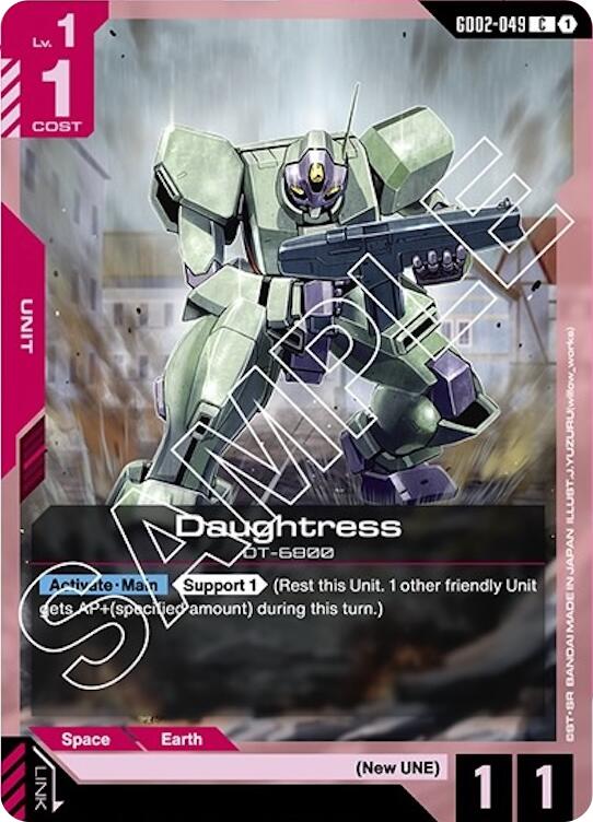 Gundam Card Game: Daughtress card image
