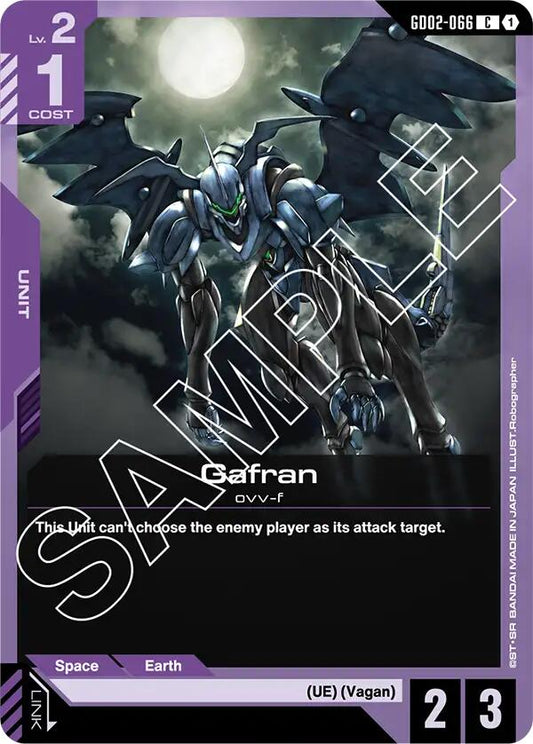 Gundam Card Game: Gafran card image