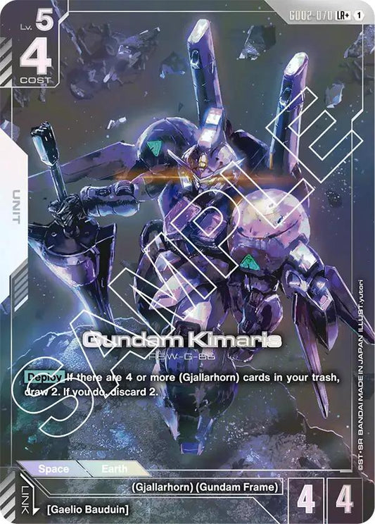 Gundam Card Game: Gundam Kimaris (LR+) card image
