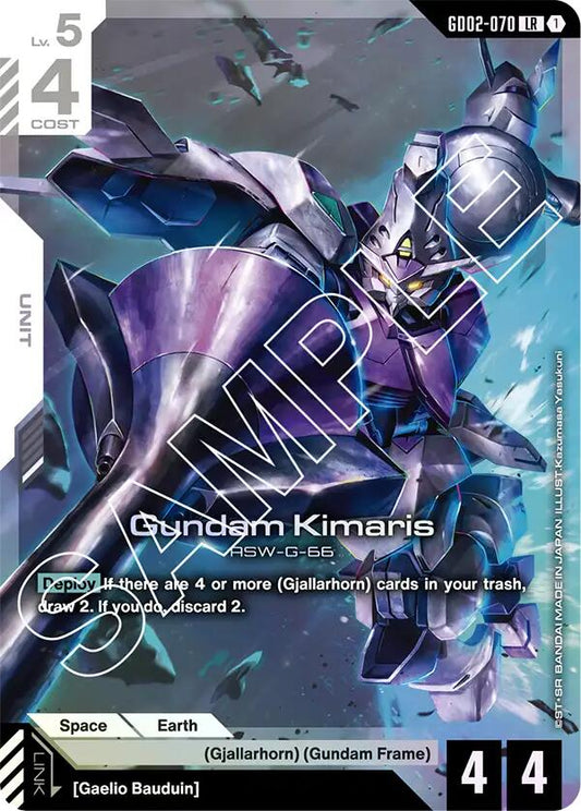 Gundam Card Game: Gundam Kimaris card image
