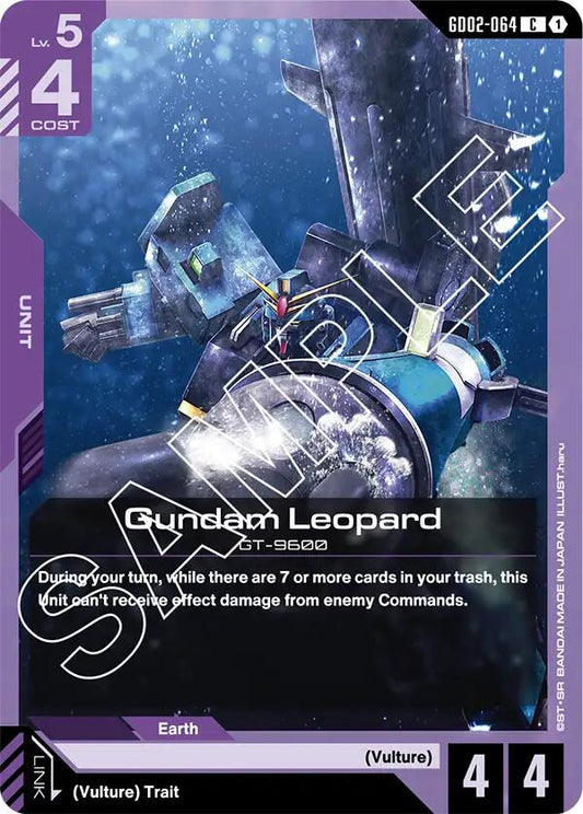 Gundam Card Game: Gundam Leopard (GD02-064) card image