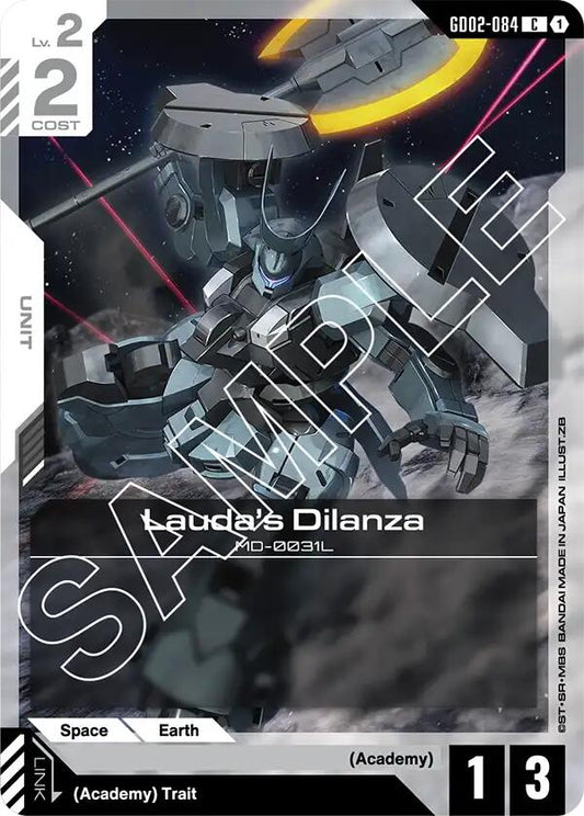 Gundam Card Game: Lauda's Dilanza card image