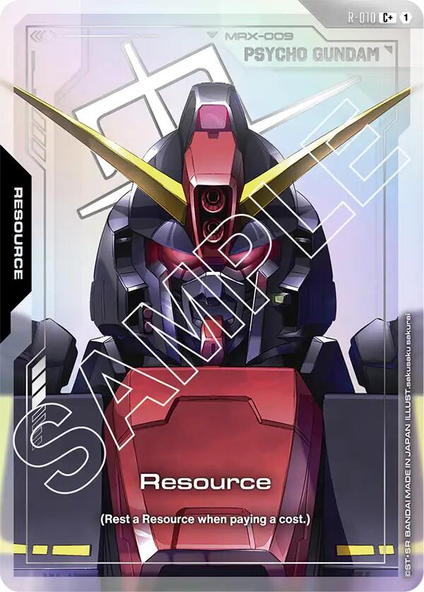 Gundam Card Game: Resource (R-010) (C+) card image
