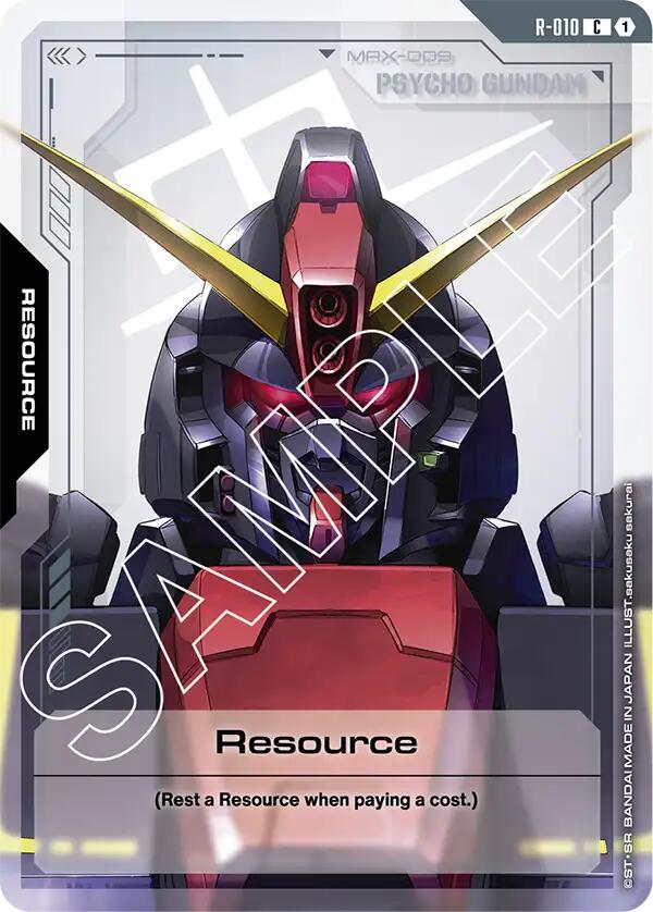 Gundam Card Game: Resource (R-010) card image