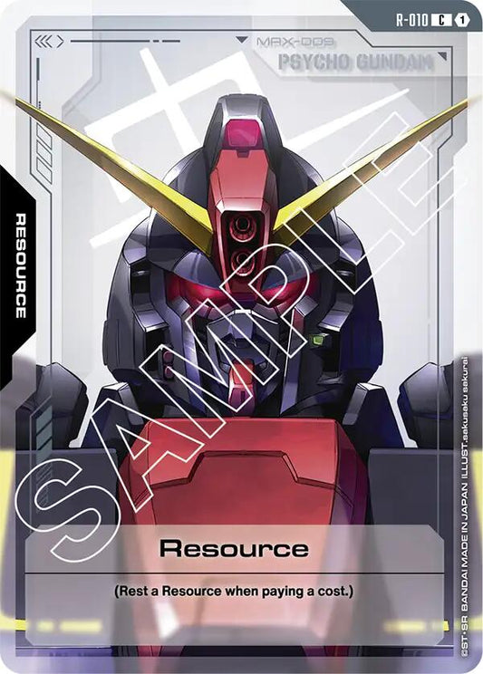 Gundam Card Game: Resource (R-010) card image