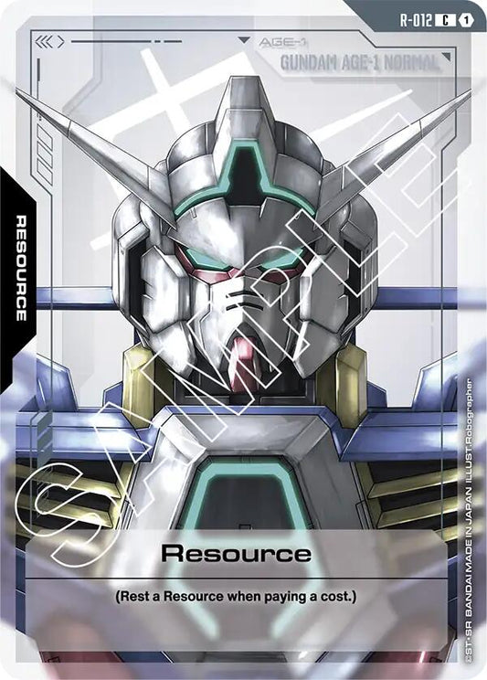 Gundam Card Game: Resource (R-012) card image