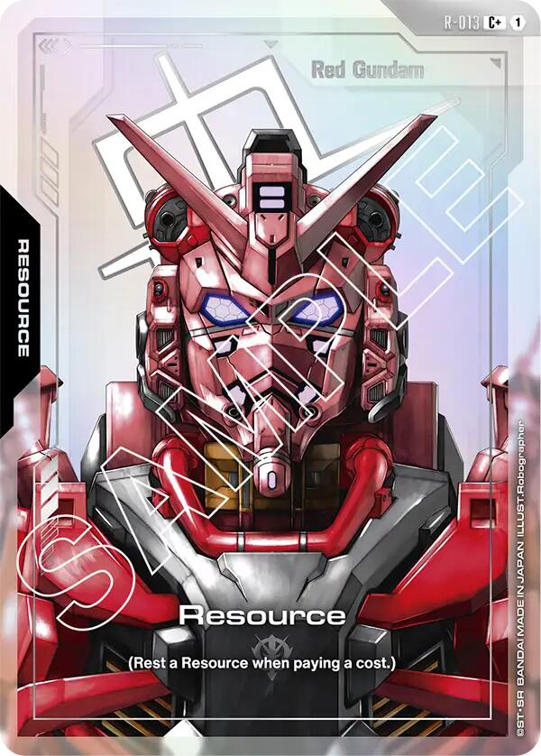 Gundam Card Game: Resource (R-013) (C+) card image