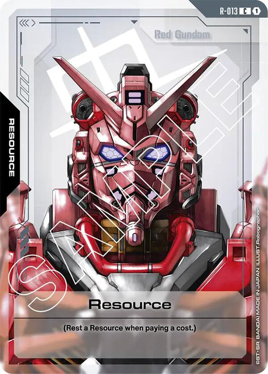 Gundam Card Game: Resource (R-013) card image
