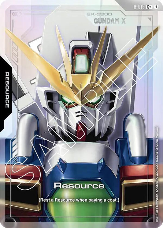Gundam Card Game: Resource (R-016) (C+) card image