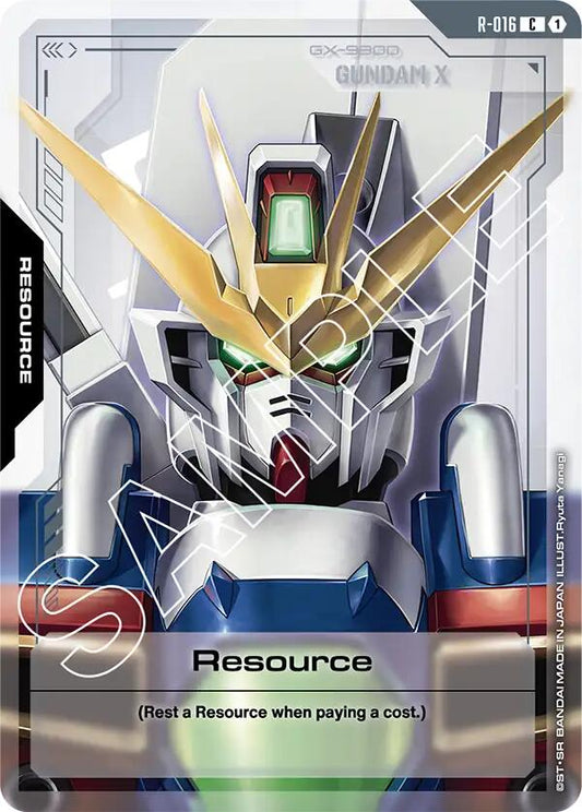 Gundam Card Game: Resource (R-016) card image