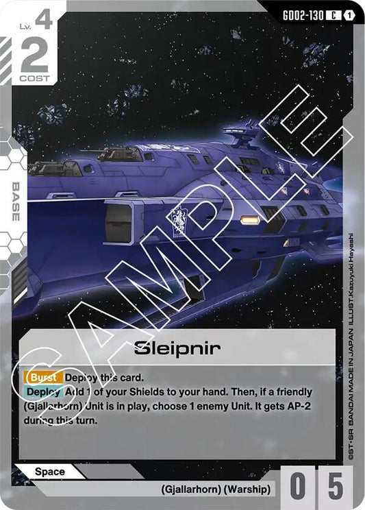 Gundam Card Game: Sleipnir card image