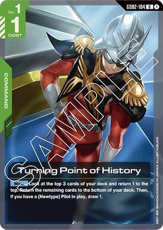 Gundam Card Game: Turning Point of History card image