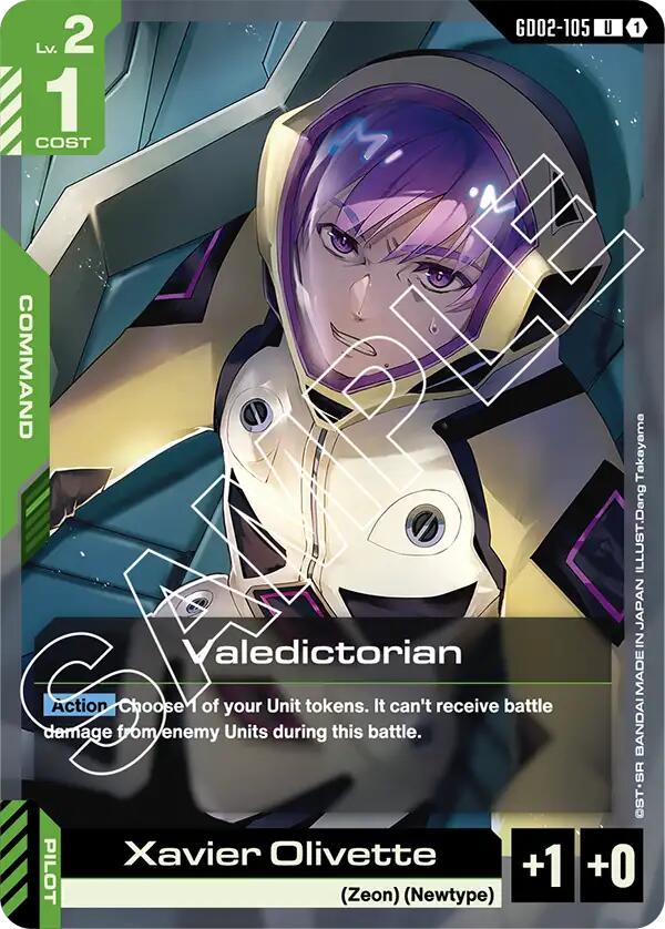 Gundam Card Game: Valedictorian card image