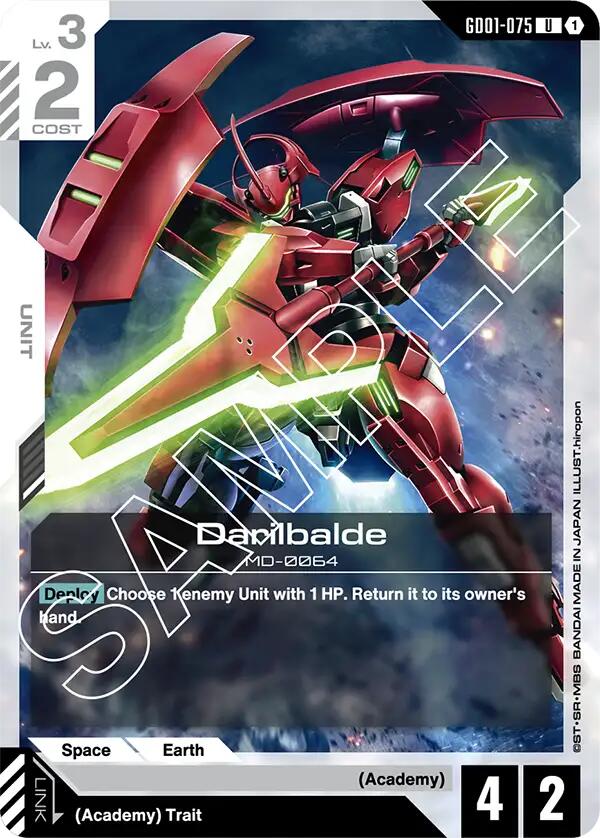 Gundam Card Game: Darilbalde card image