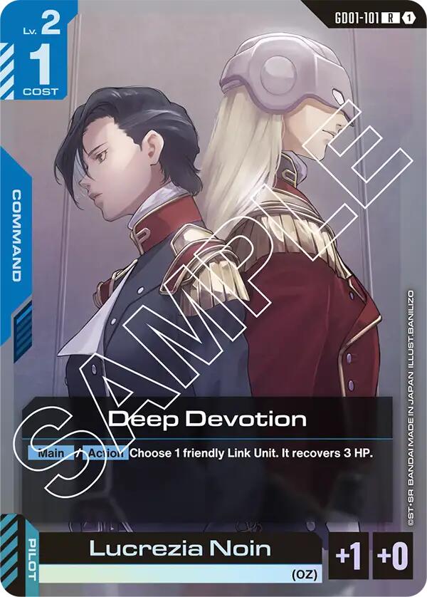 Gundam Card Game: Deep Devotion card image