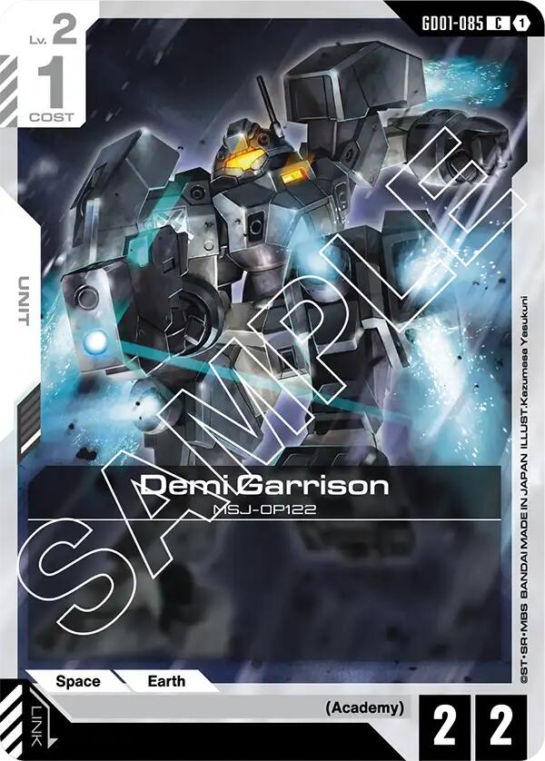 Gundam Card Game: Demi Garrison card image