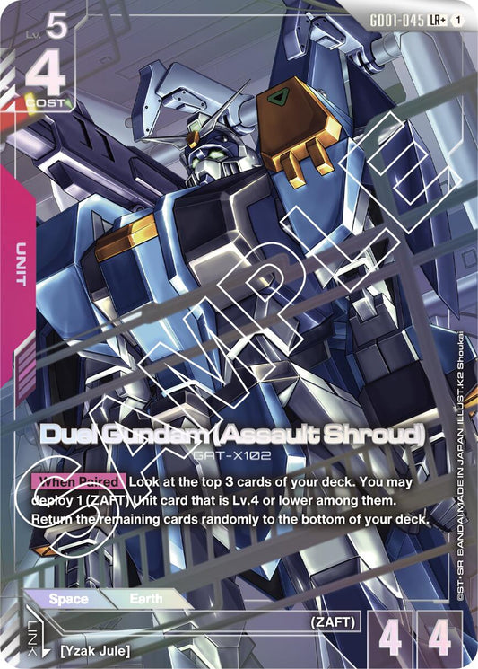 Gundam Card Game: Duel Gundam (Assault Shroud) (LR+) card image