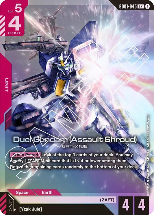 Gundam Card Game: Duel Gundam (Assault Shroud) card image