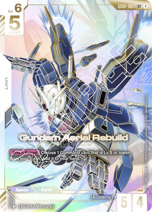 Gundam Card Game: Gundam Aerial Rebuild (LR++) card image