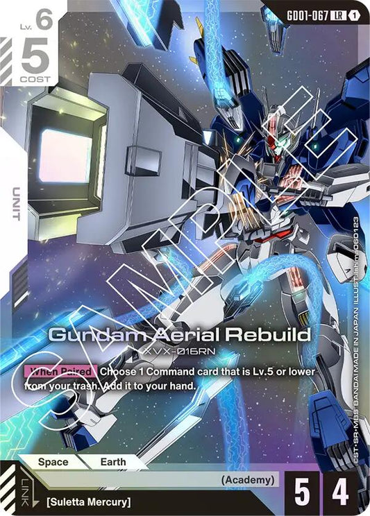 Gundam Card Game: Gundam Aerial Rebuild card image