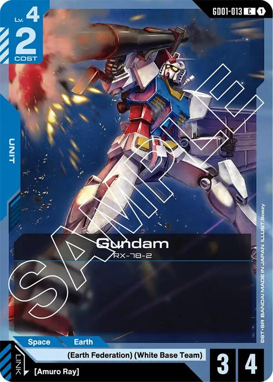 Gundam Card Game: Gundam (GD01-013) card image