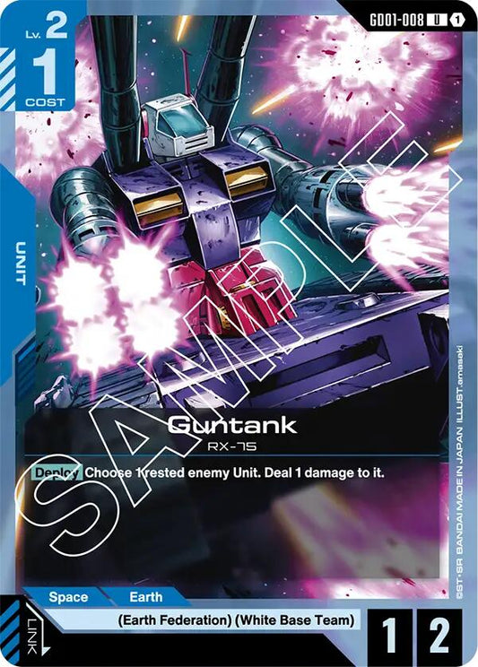 Gundam Card Game: Guntank card image