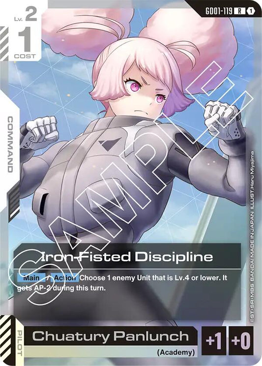 Gundam Card Game: Iron-Fisted Discipline card image