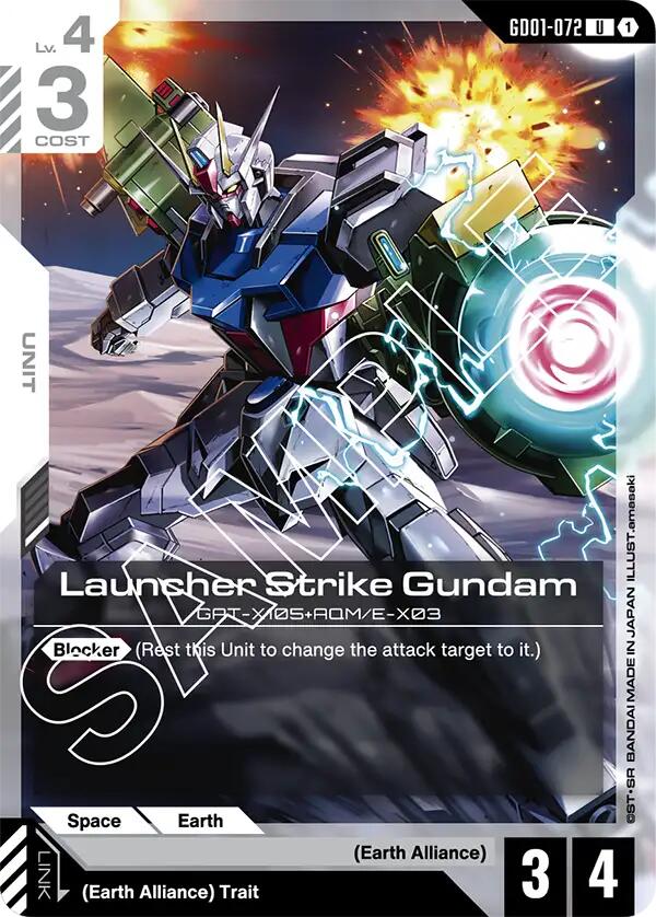 Gundam Card Game: Launcher Strike Gundam card image