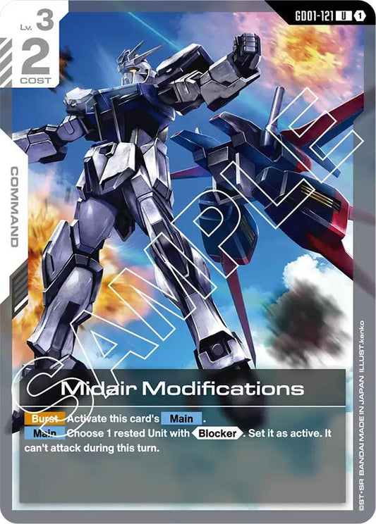 Gundam Card Game: Midair Modifications card image