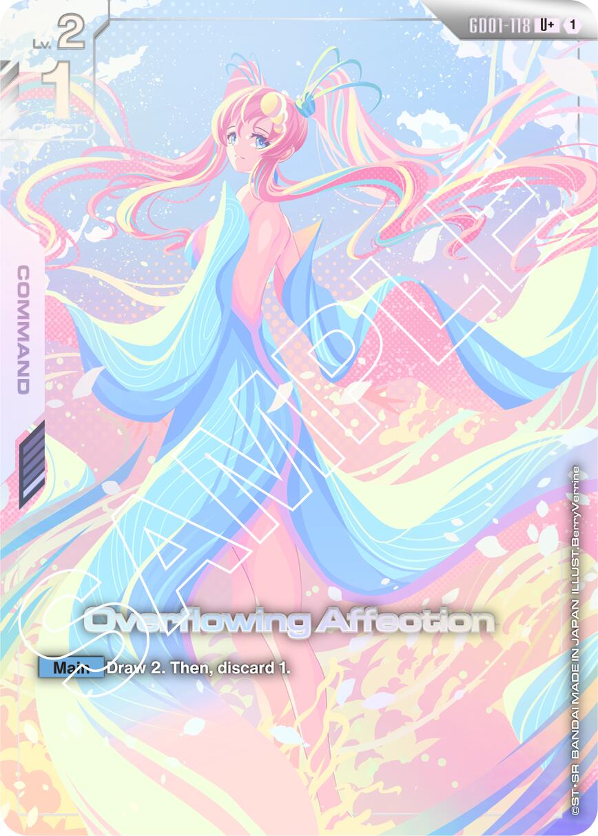 Gundam Card Game: Overflowing Affection (U+) card image